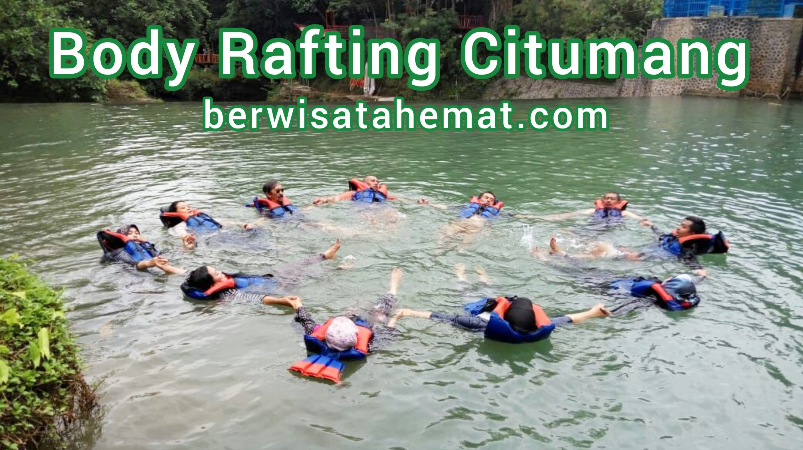 Paket Wisata Pangandaran - Body Rafting Citumang Travel Bandung