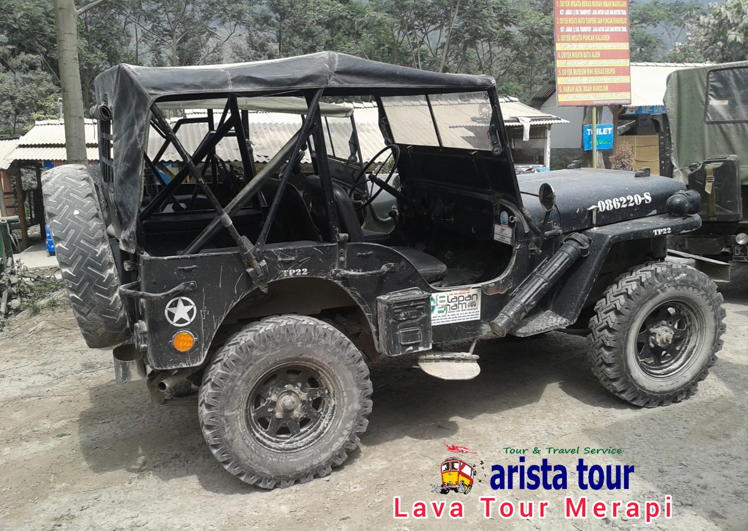 Paket Wisata Jogja - Jeep Merapi Lava Tour Yogyakarta