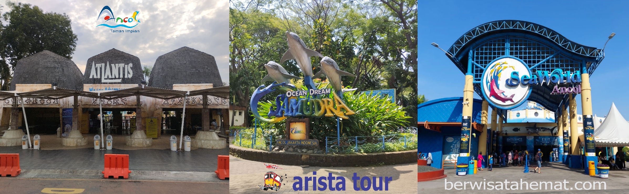 Paket Wisata Dufan & Atlantis,Ocean Dream Samudra,SeaWorld Ancol-Tour Travel Bandung