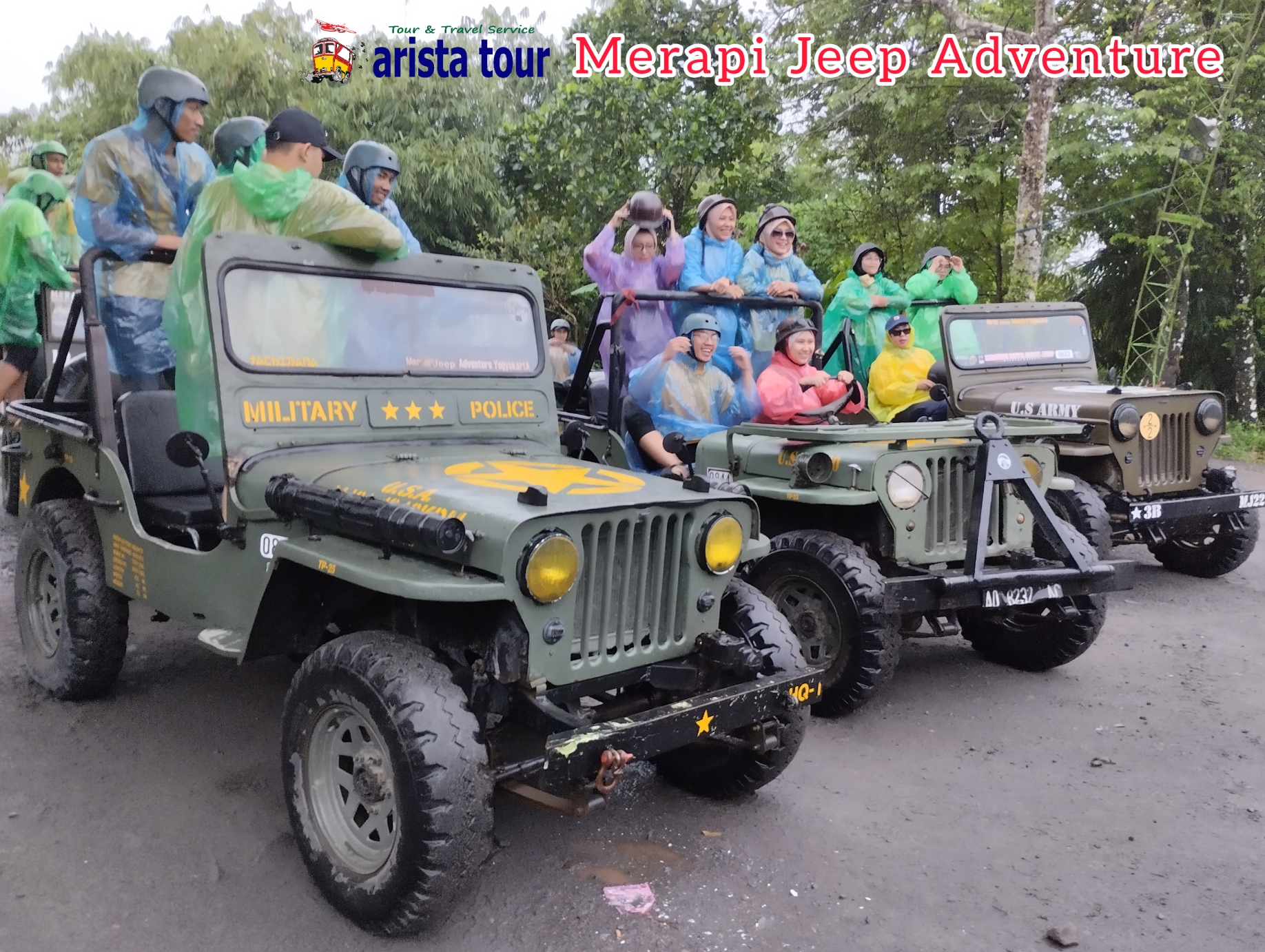 Paket Wisata Jogja dari Bandung - Tour Merapi Jeep Adventure