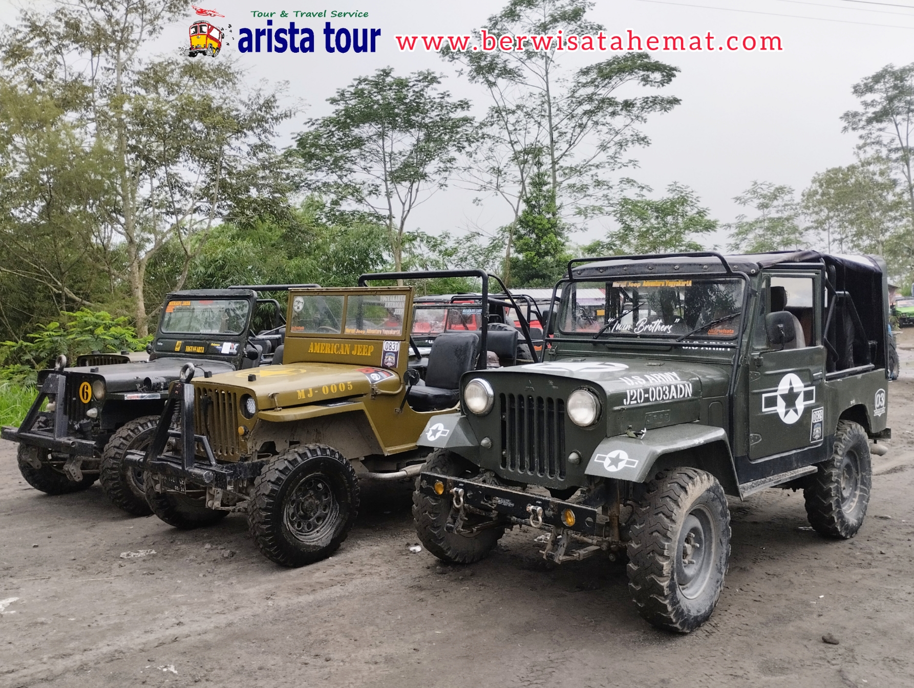 Paket Wisata Tour Jogja Travel Bandung - Lava Tour Merapi