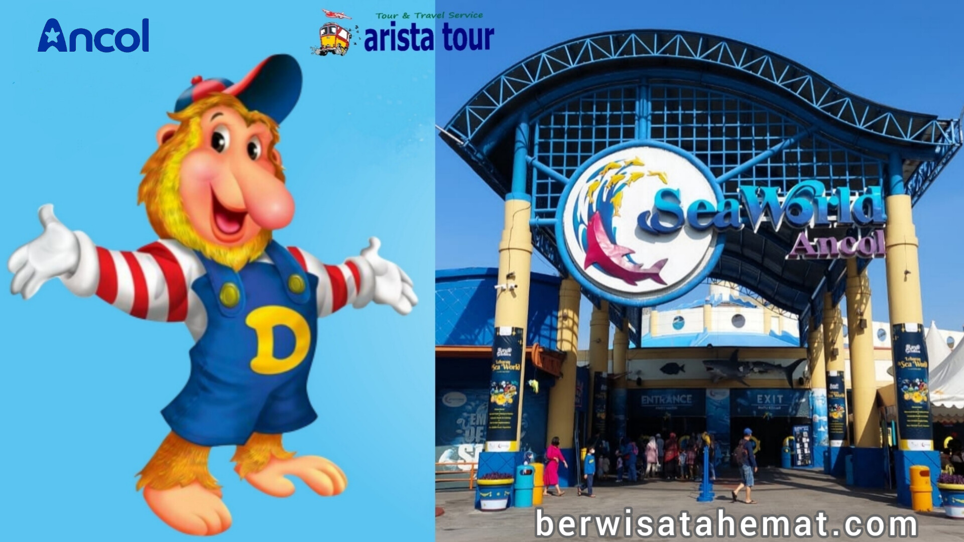 Paket Wisata Dufan SeaWorld Ancol dari Bandung