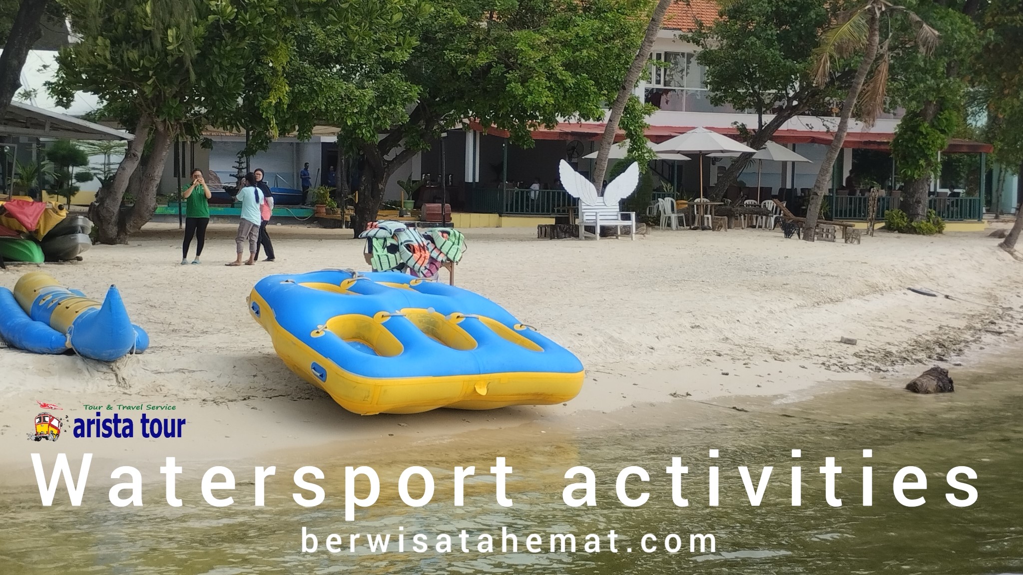 Paket Wisata Bandung Pulau Bidadari - Watersport